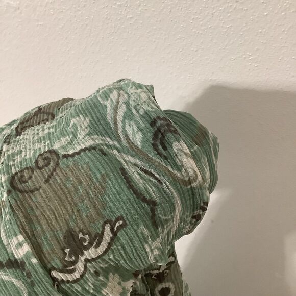 Vintage Y2K Pendleton Fairycore Festival Boho Floral Silk Ruffle Fairy Skirt 14 - Picture 12 of 12